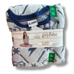Harry Potter 2PC Jogger Lounge Set XL NEW Gift Packed